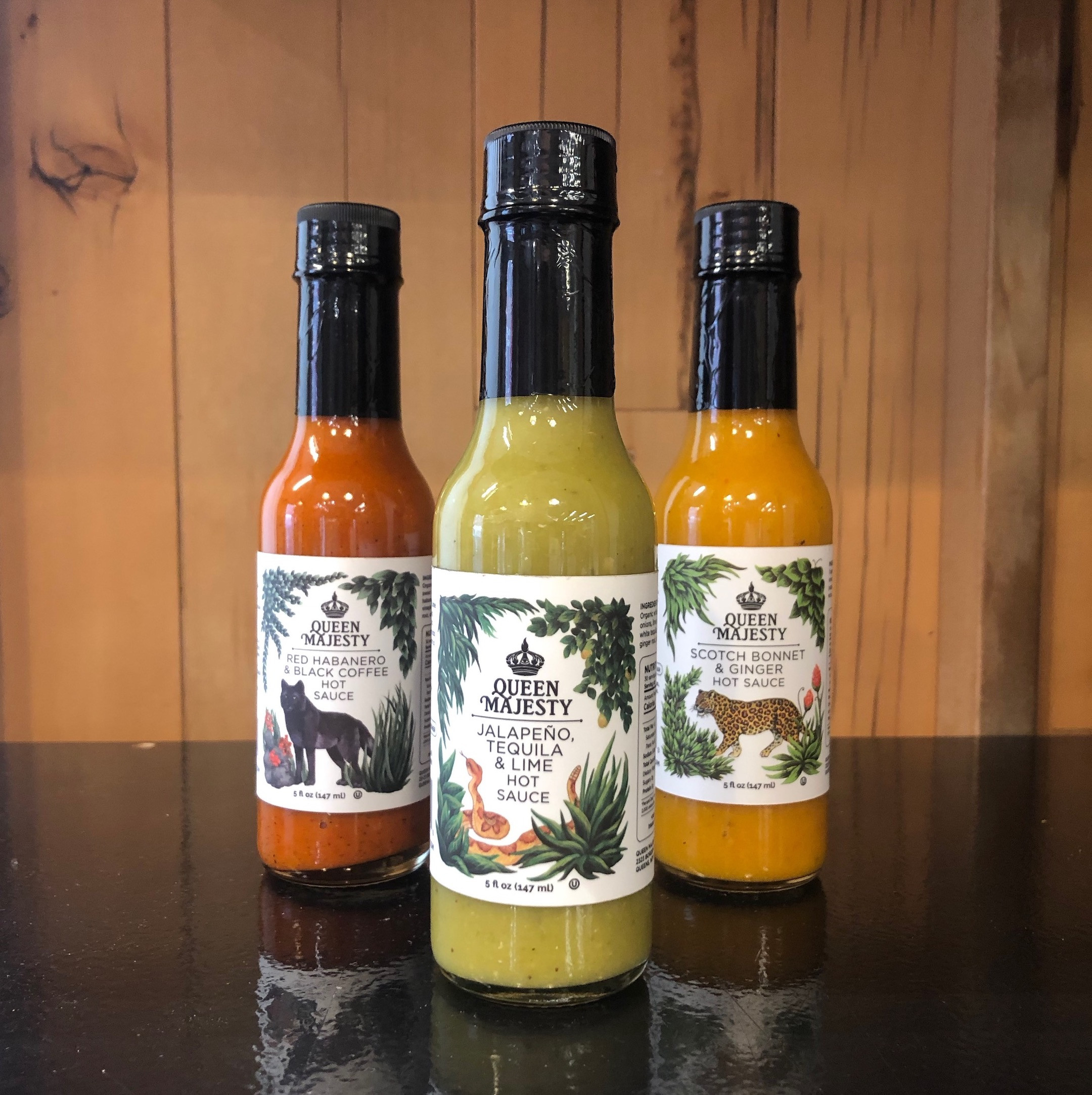 Queen Majesty, Jalapeno Tequila & Lime Hot Sauce