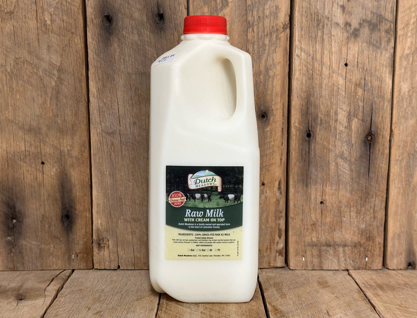 1/2 Gallon Raw Milk (A2A2)