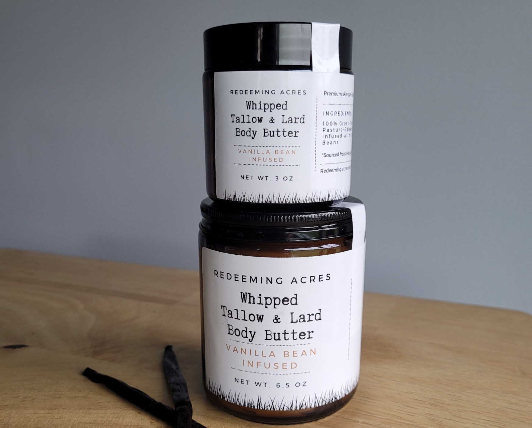 3 oz | Tallow and Lard BODY BUTTER