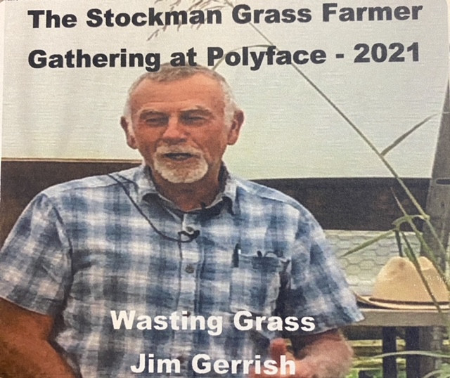 The Joy of Wasting Grass