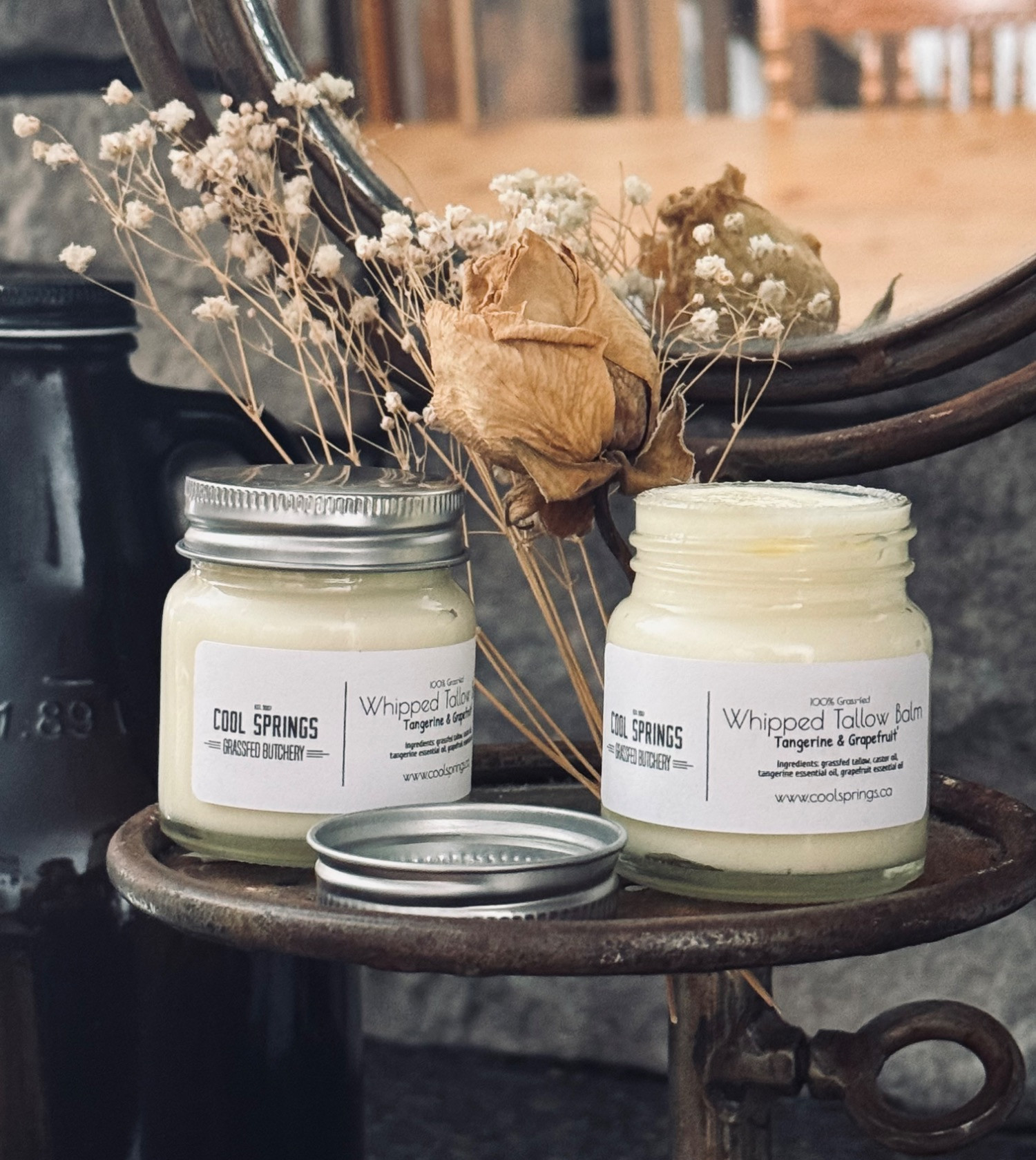 Whipped Tallow Balm - Tangerine & Grapefruit