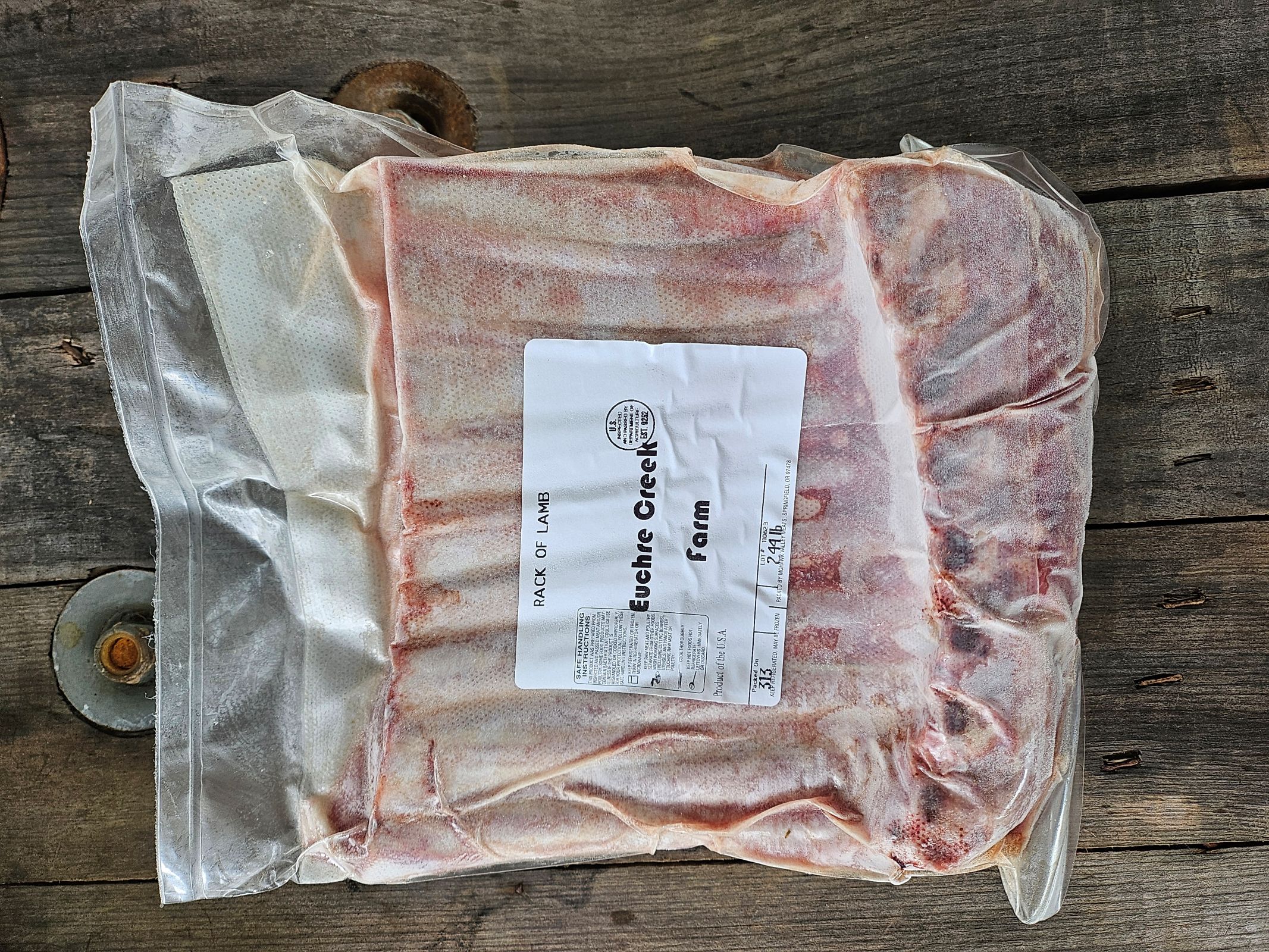 Rack of Lamb (whole)