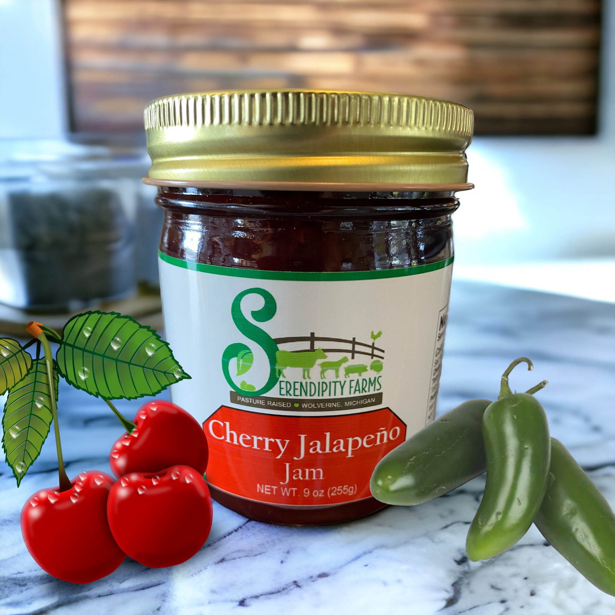 SF Cherry Jalapeño Jam