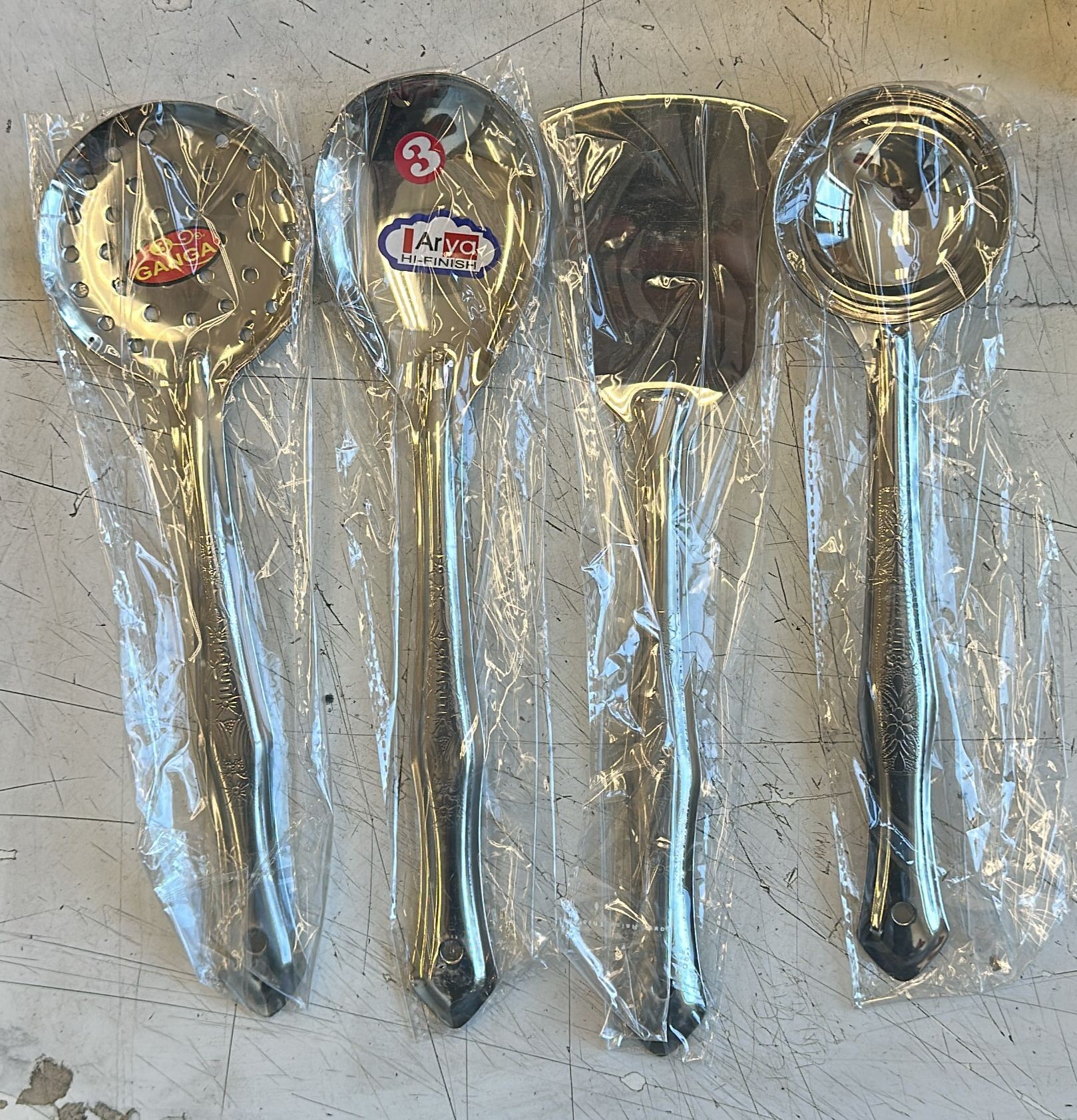 SS Ladle Set 4pc
