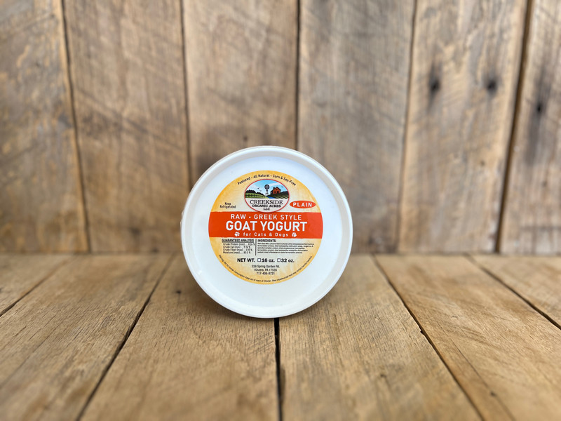 Pint RAW GOAT Yogurt (Greek Style)