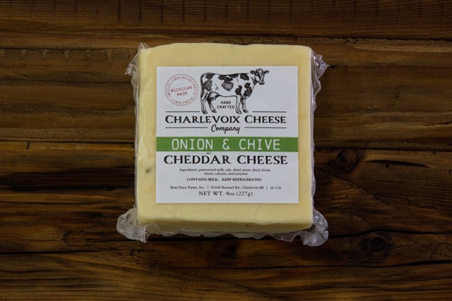 Cheese Block | Onion Chive | Charlevoix Cheese