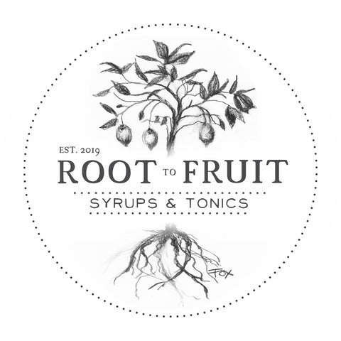 Root To Fruit Elixir - Activated Turmeric Ginger and Sour Cherry