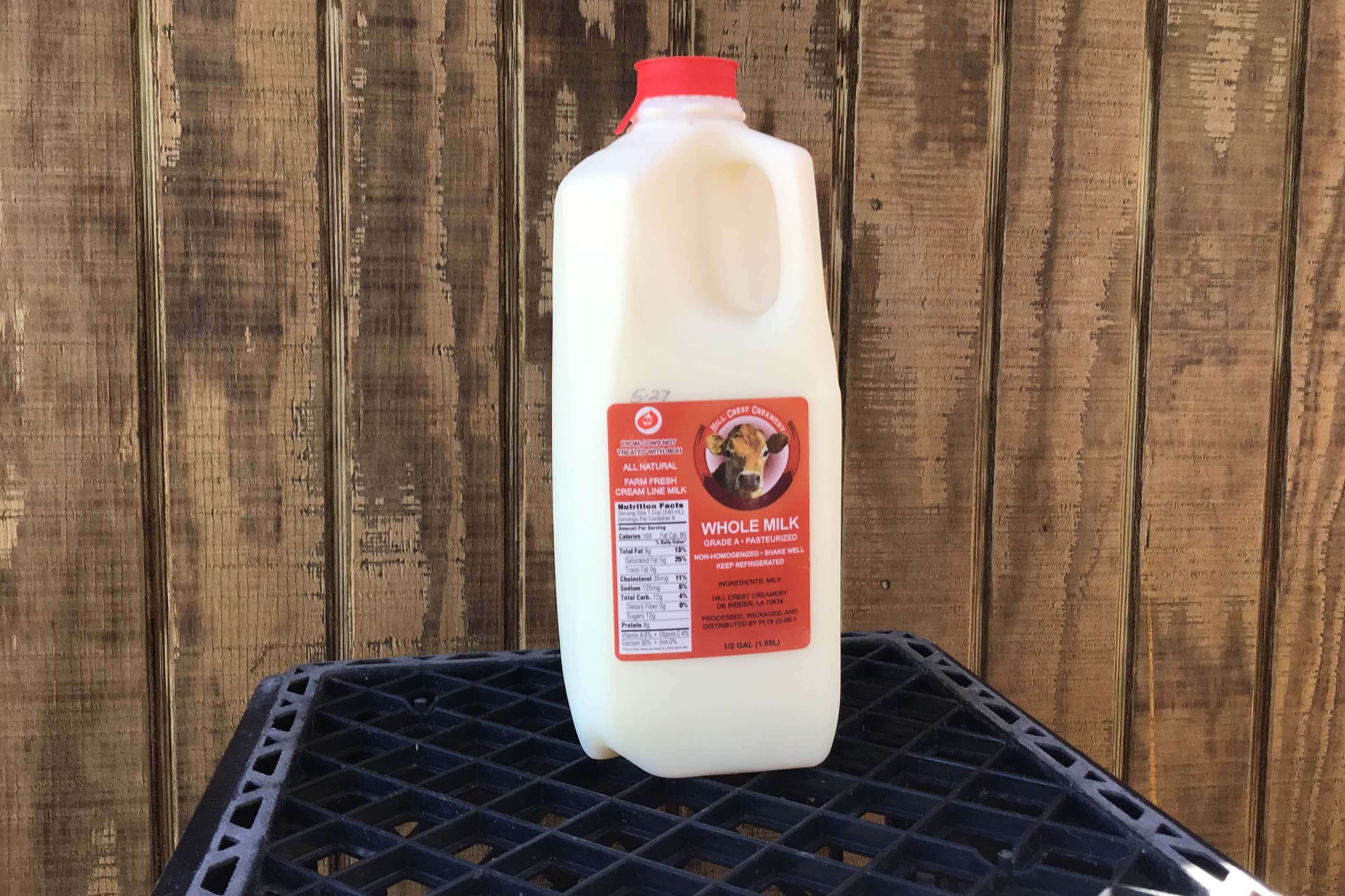 Whole Milk 1/2 Gal.