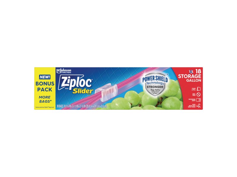 ZIPLOC SLIDELOC STRG G