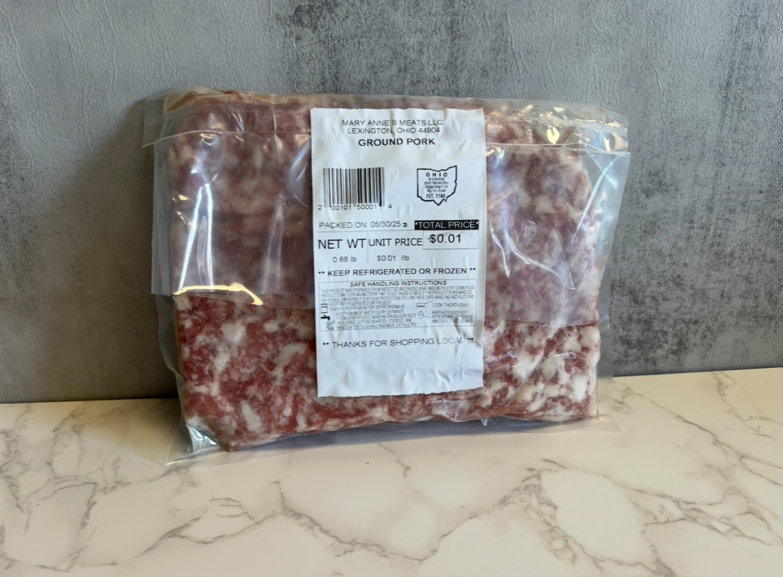 Pork Ground (Unseasoned)