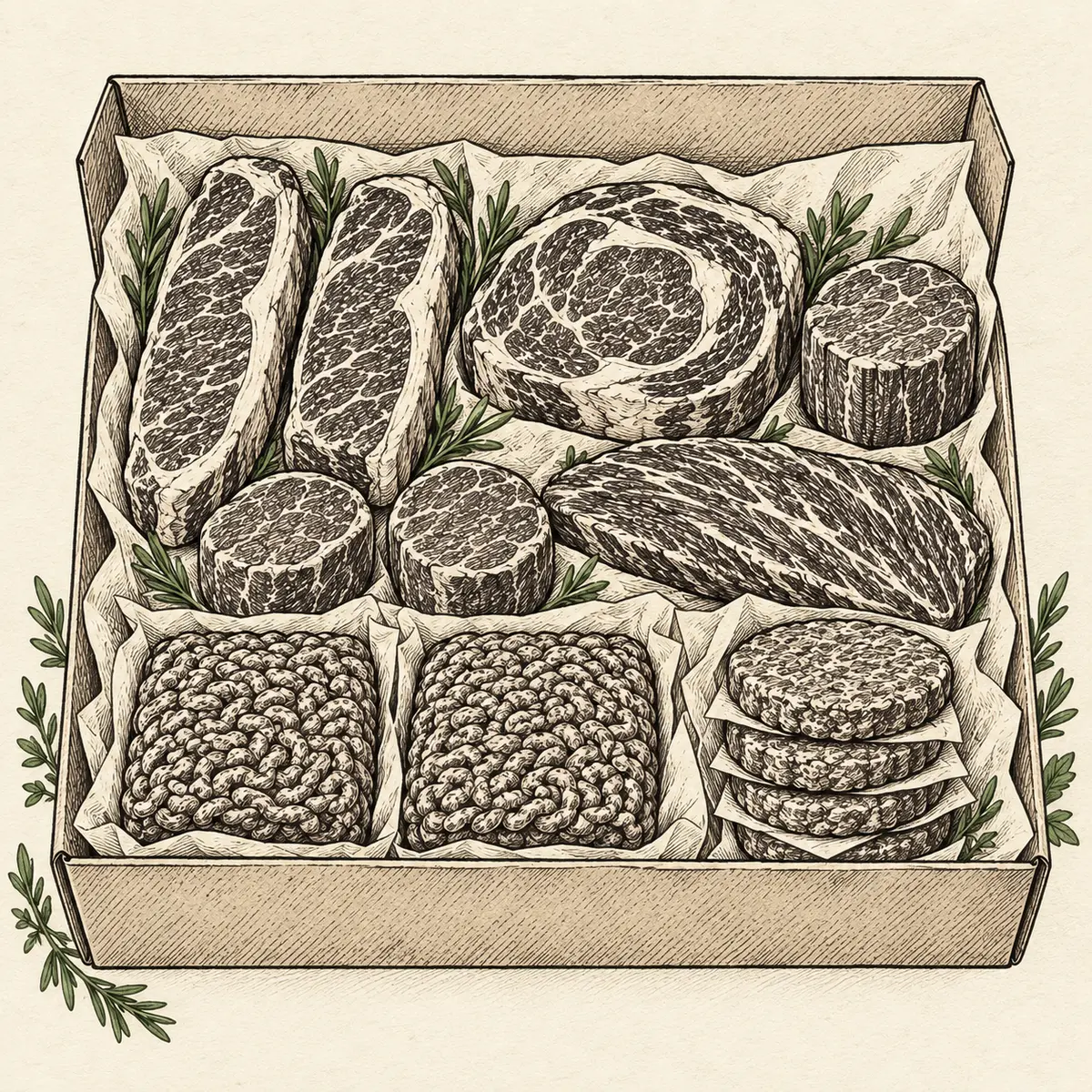 Pure Pasture Steakhouse Beef Box