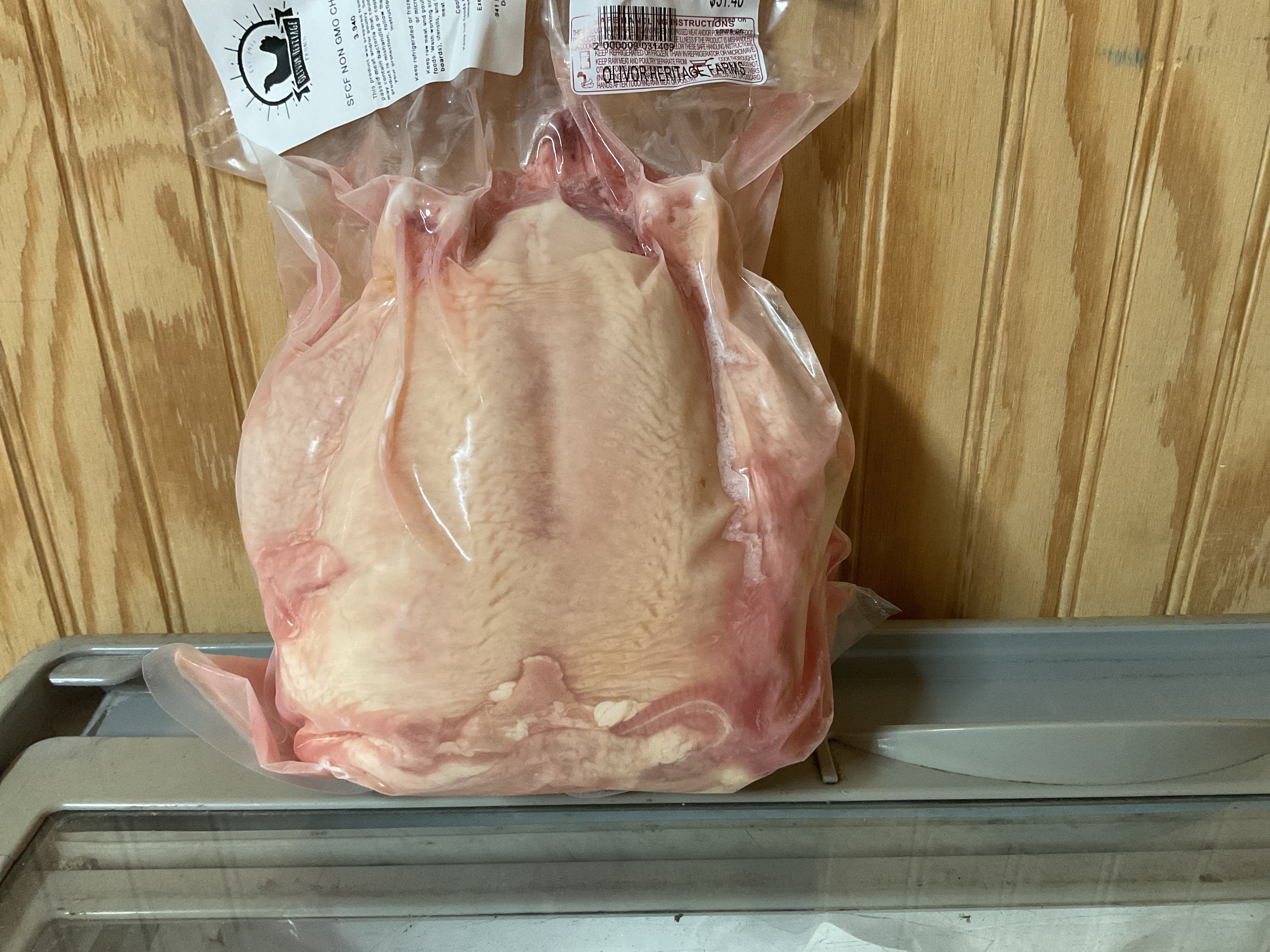 Corn/Soy Free Whole Chicken 3.5-4.5 lb