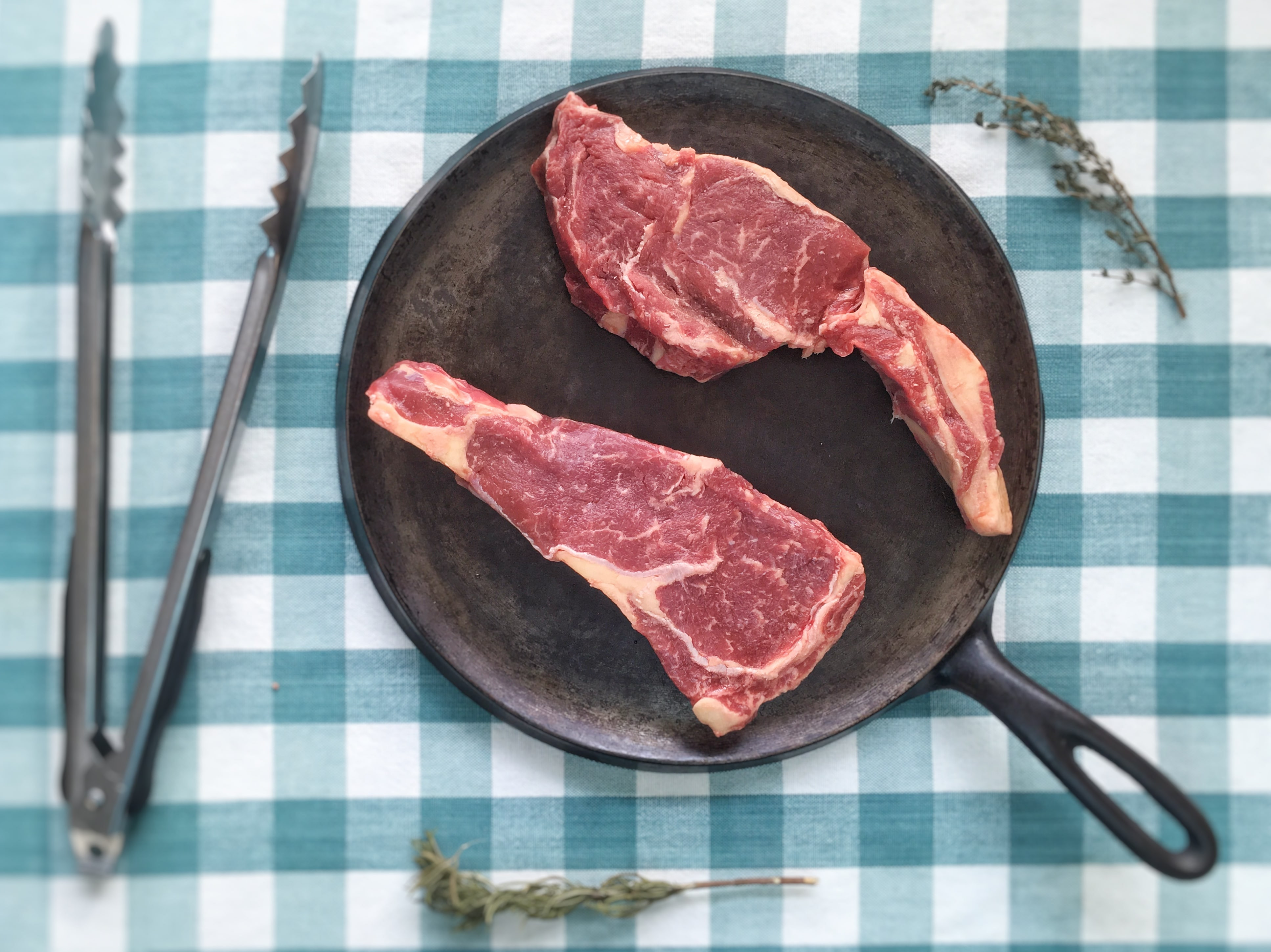 6PK Beef New York Strip Steak