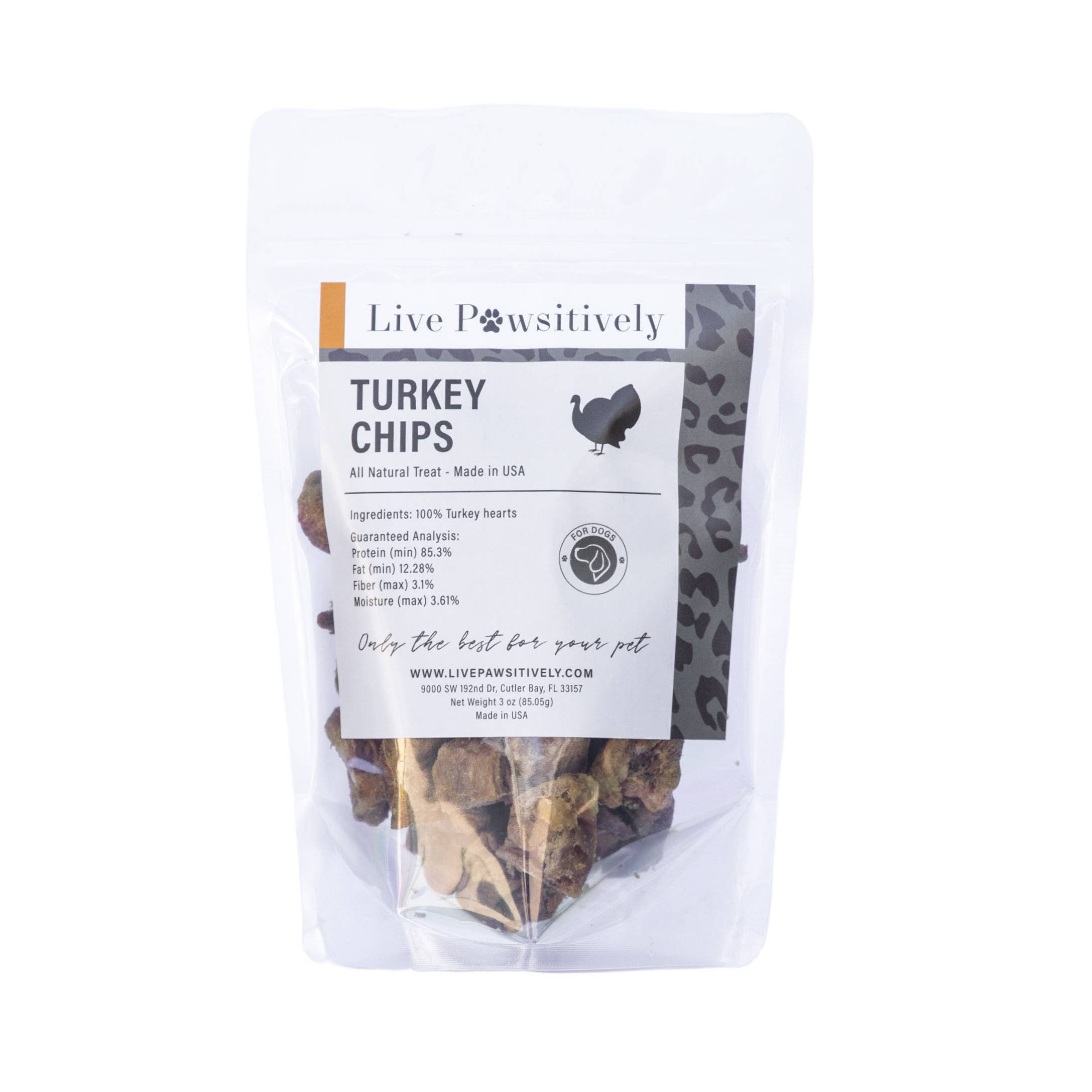 Turkey Chips, Freeze Dried treat for dogs & Cats