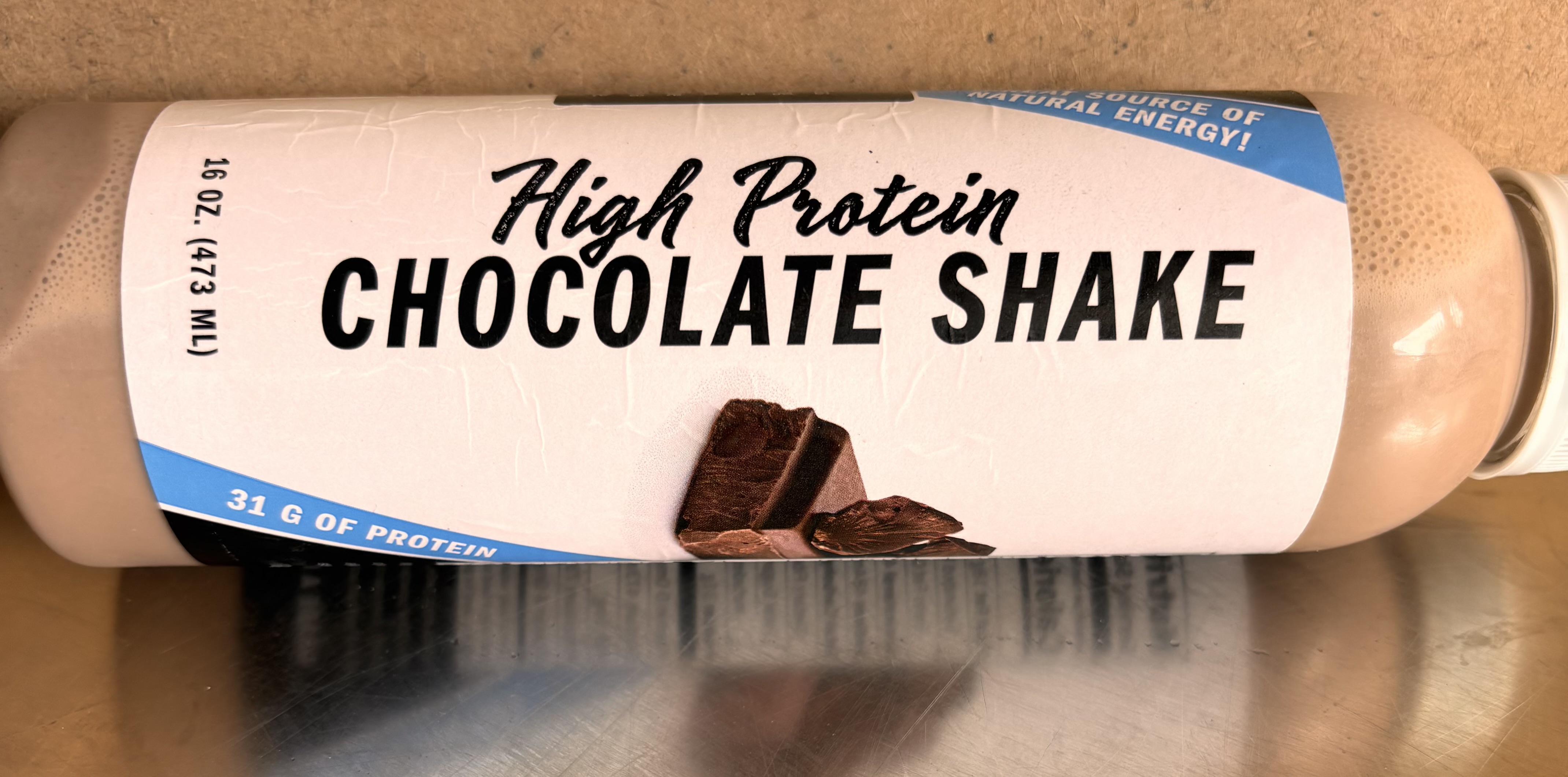 CHOCOLATE PROTEIN Whole Cream Top Milk Pint