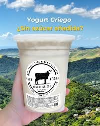 Yogurt natural Griego - Vaca negra
