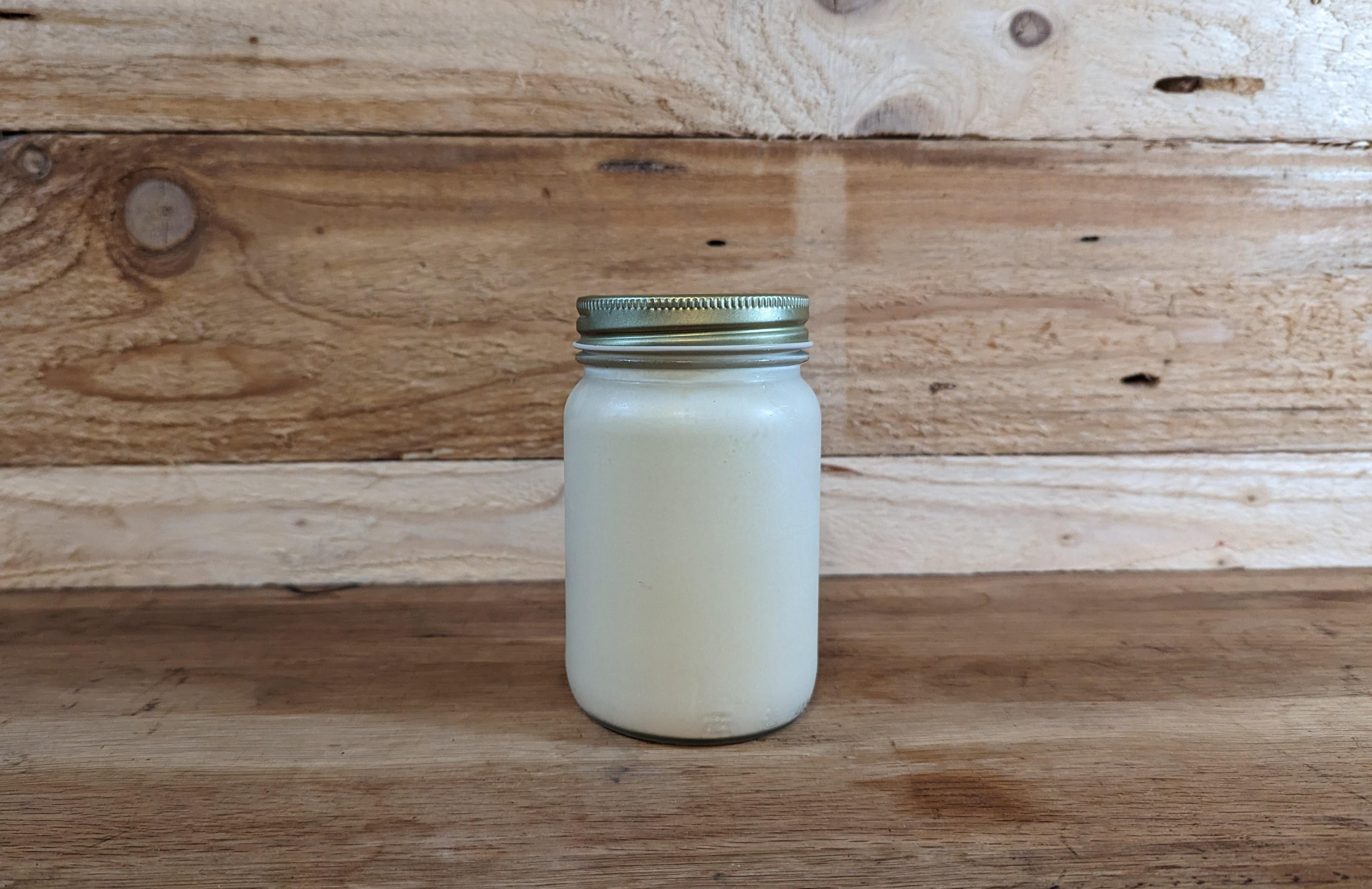 A2 Unsalted Cottage Cheese, 1 Pt. (Glass)