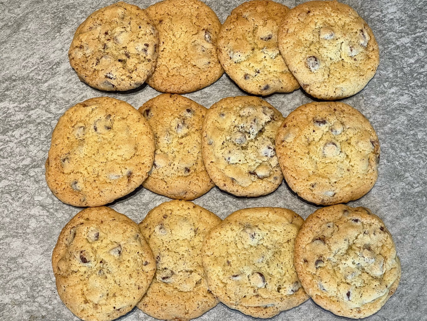 Chocolate Chip Spelt Cookies