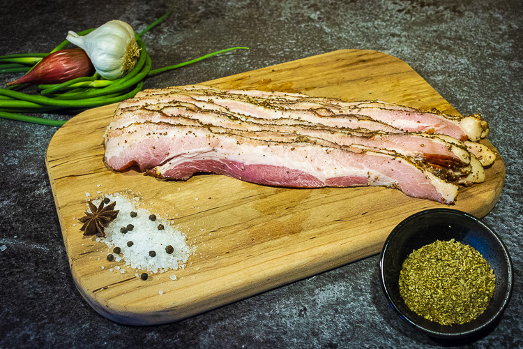 5 PK Smoked Black Pepper Bacon (Nitrate Free)