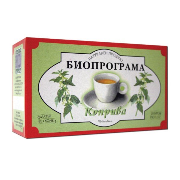 BIOPROGRAMA NETTLE TEA
