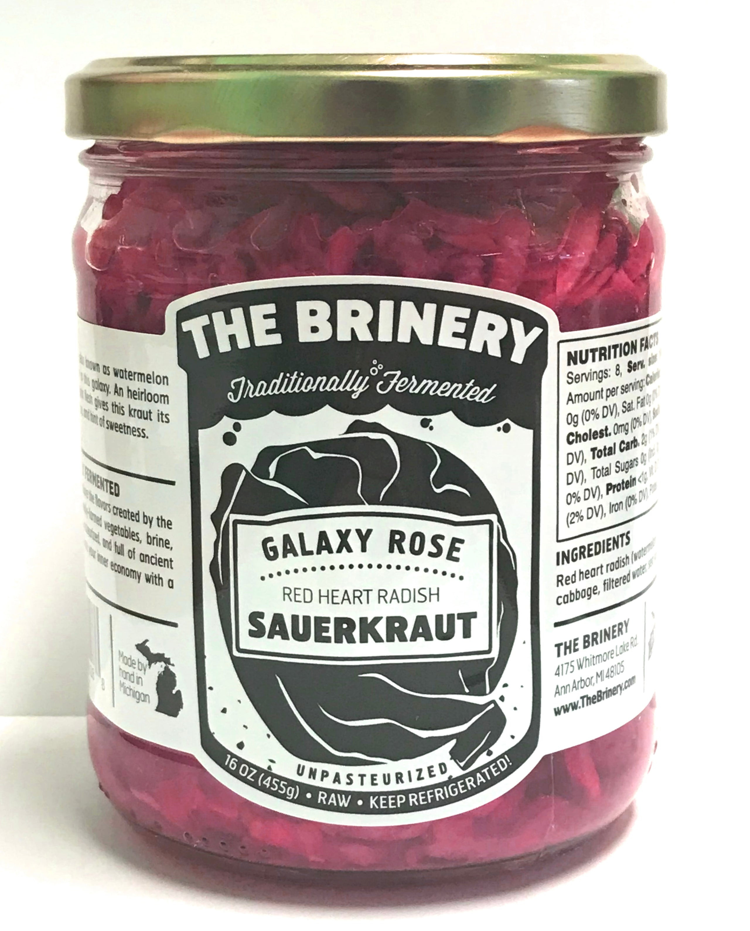 Galaxy Rose Sauerkraut | The Brinery