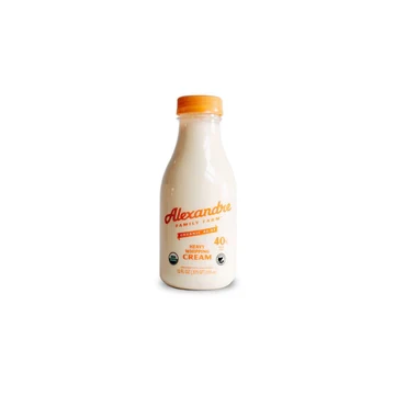 Alexandre Family Farm Organic A2A2 Heavy Cream 12 oz