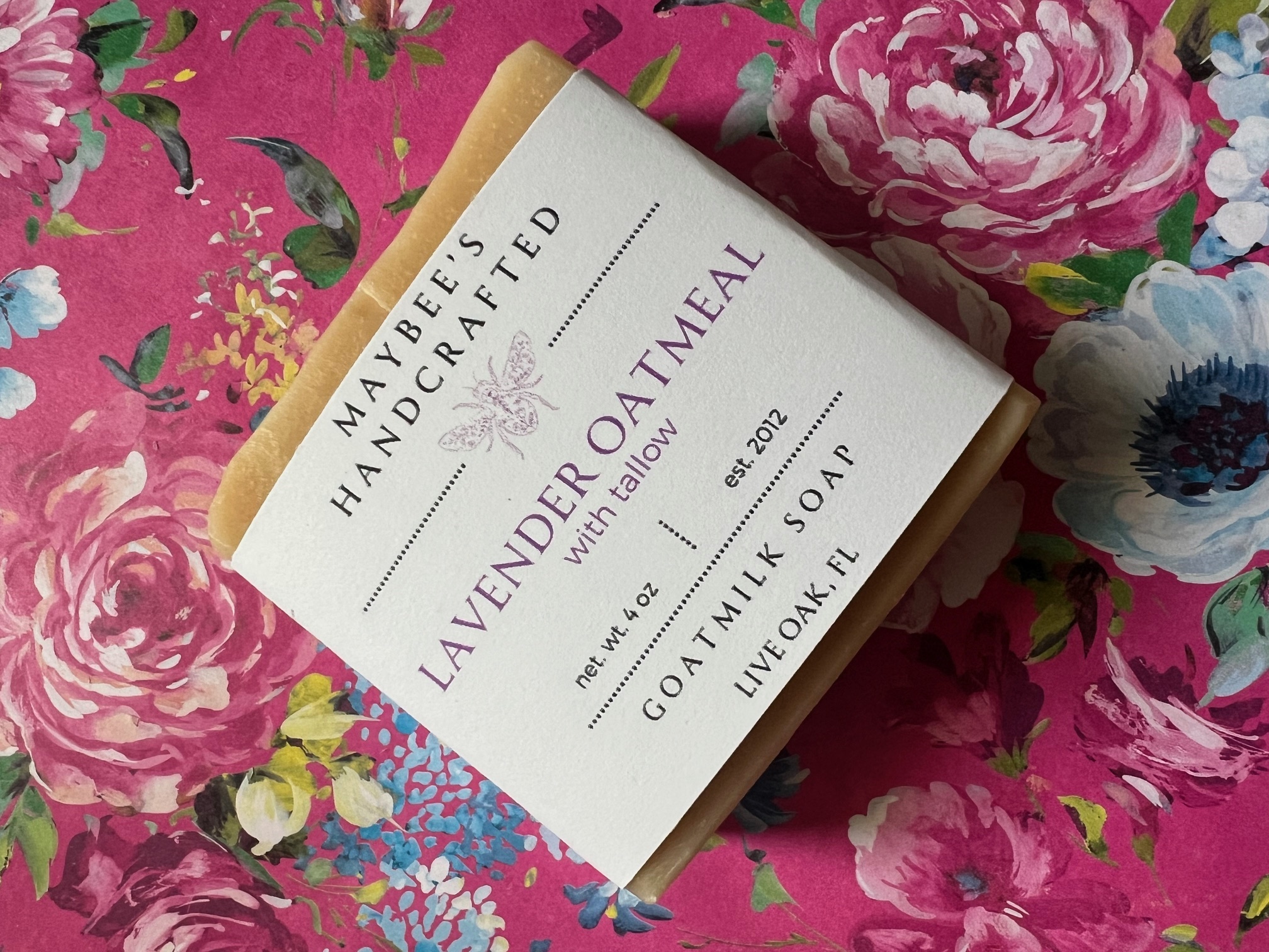 Lavendar Oatmeal Soap