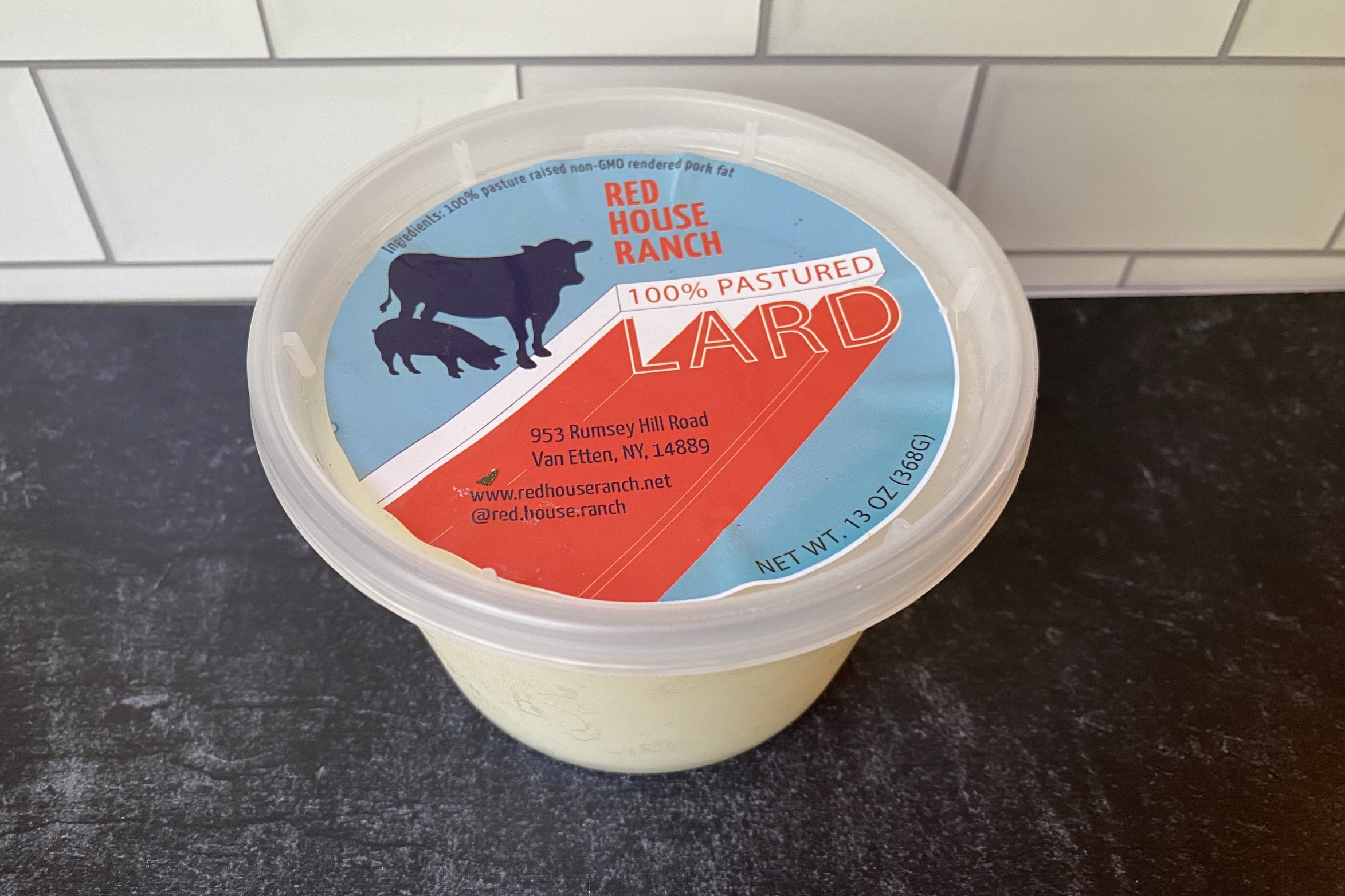 Pasture Raised Pork Lard