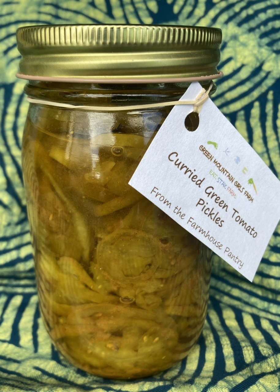 Green Tomato Pickles, pint