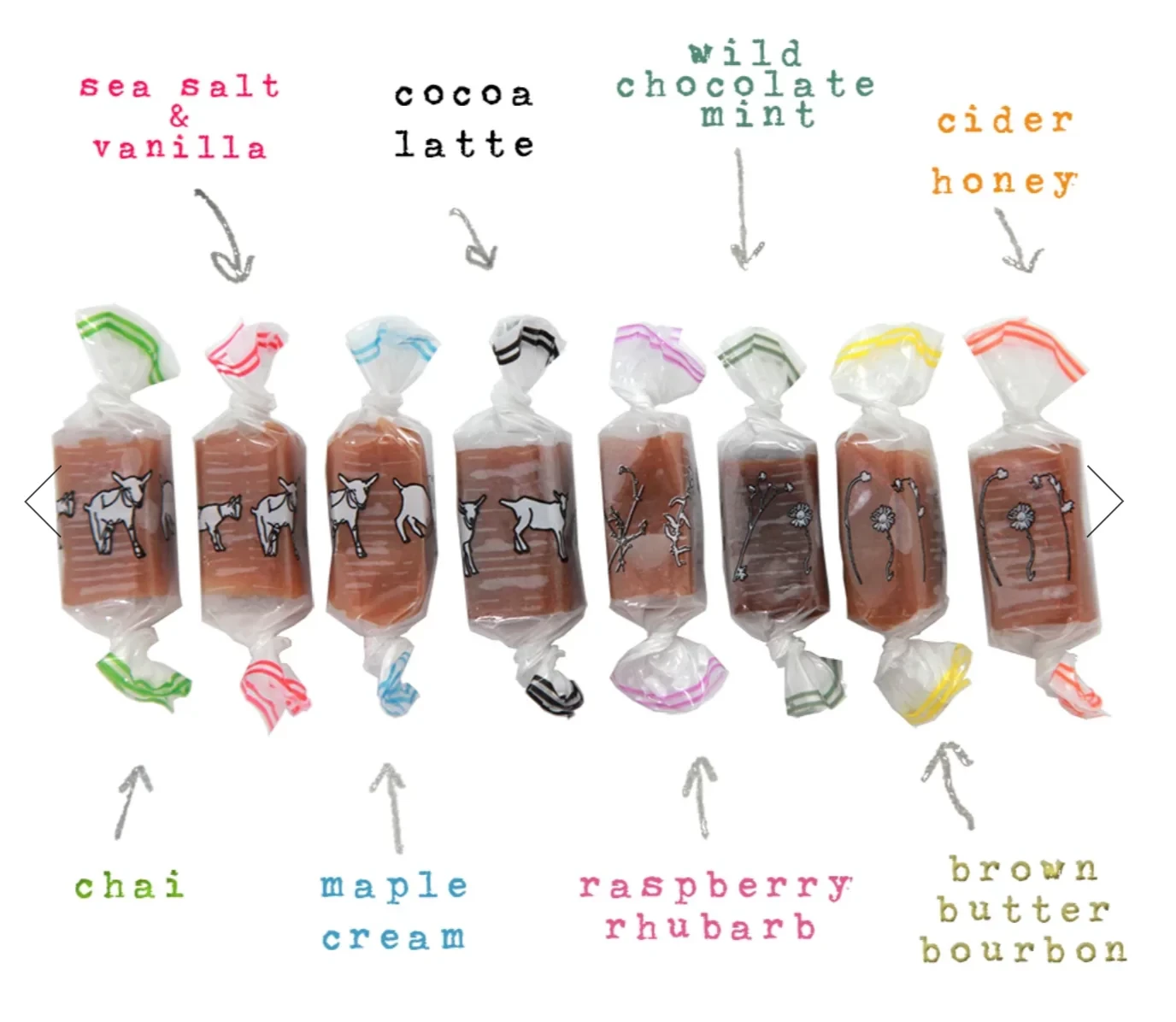 Goat Caramels | Variety 10pk | Big Picture Farm