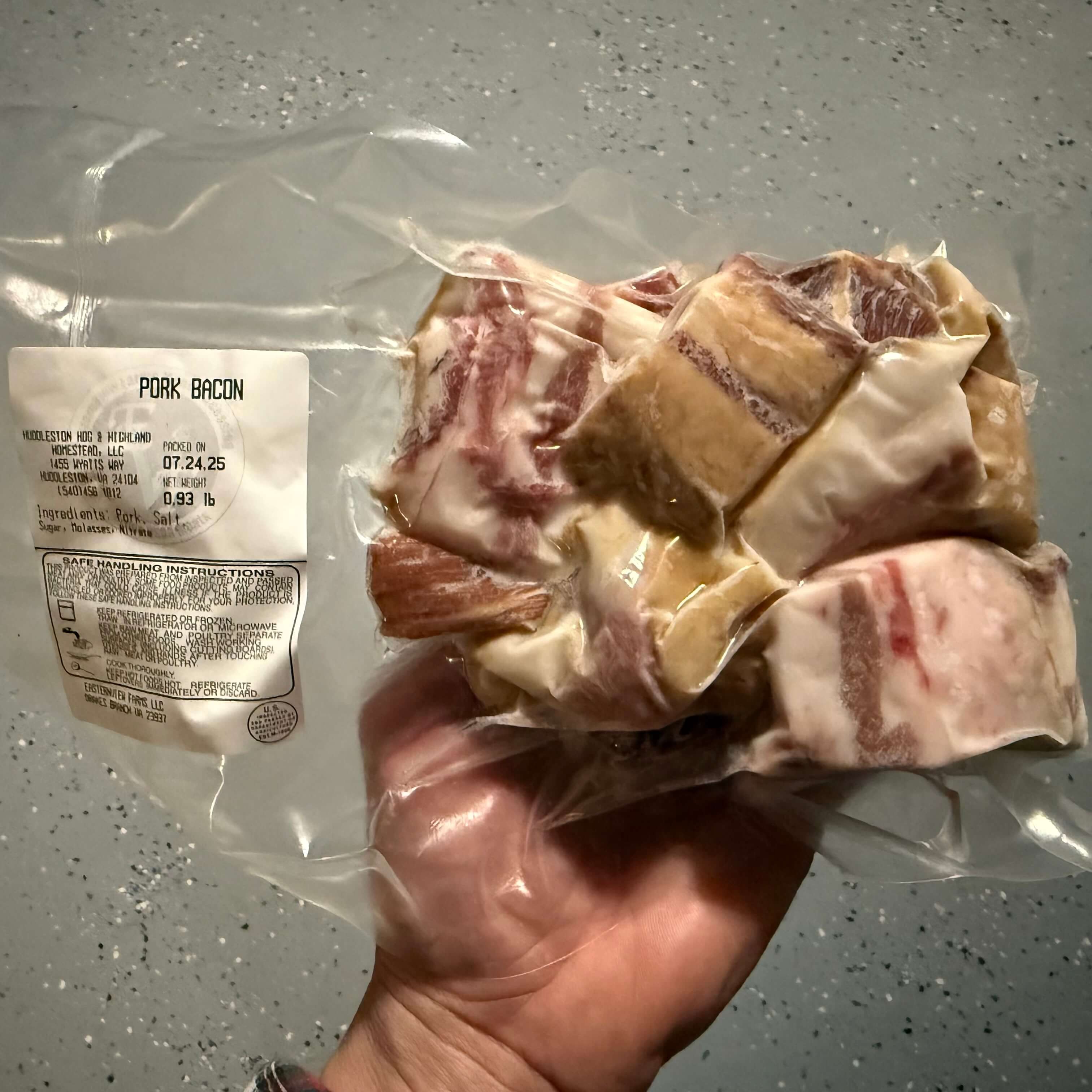 Bacon Bits, Cured & Smoked