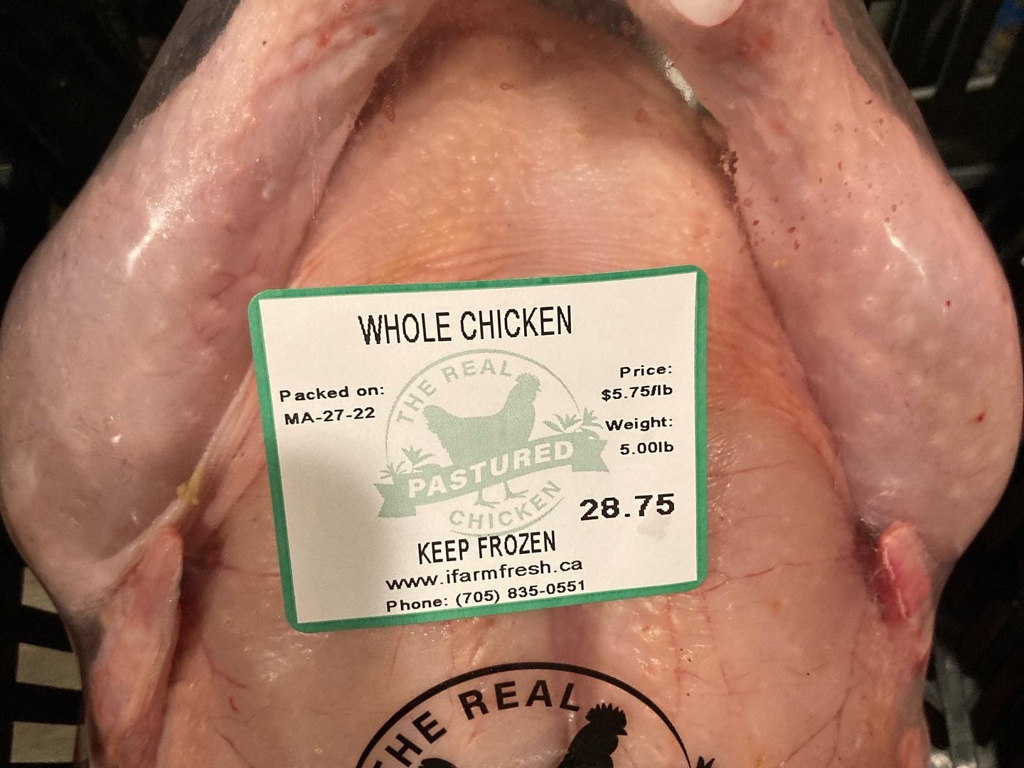 Chicken - Whole Chicken 6-6.99 Pounds - 4 Whole Chicken Bundle