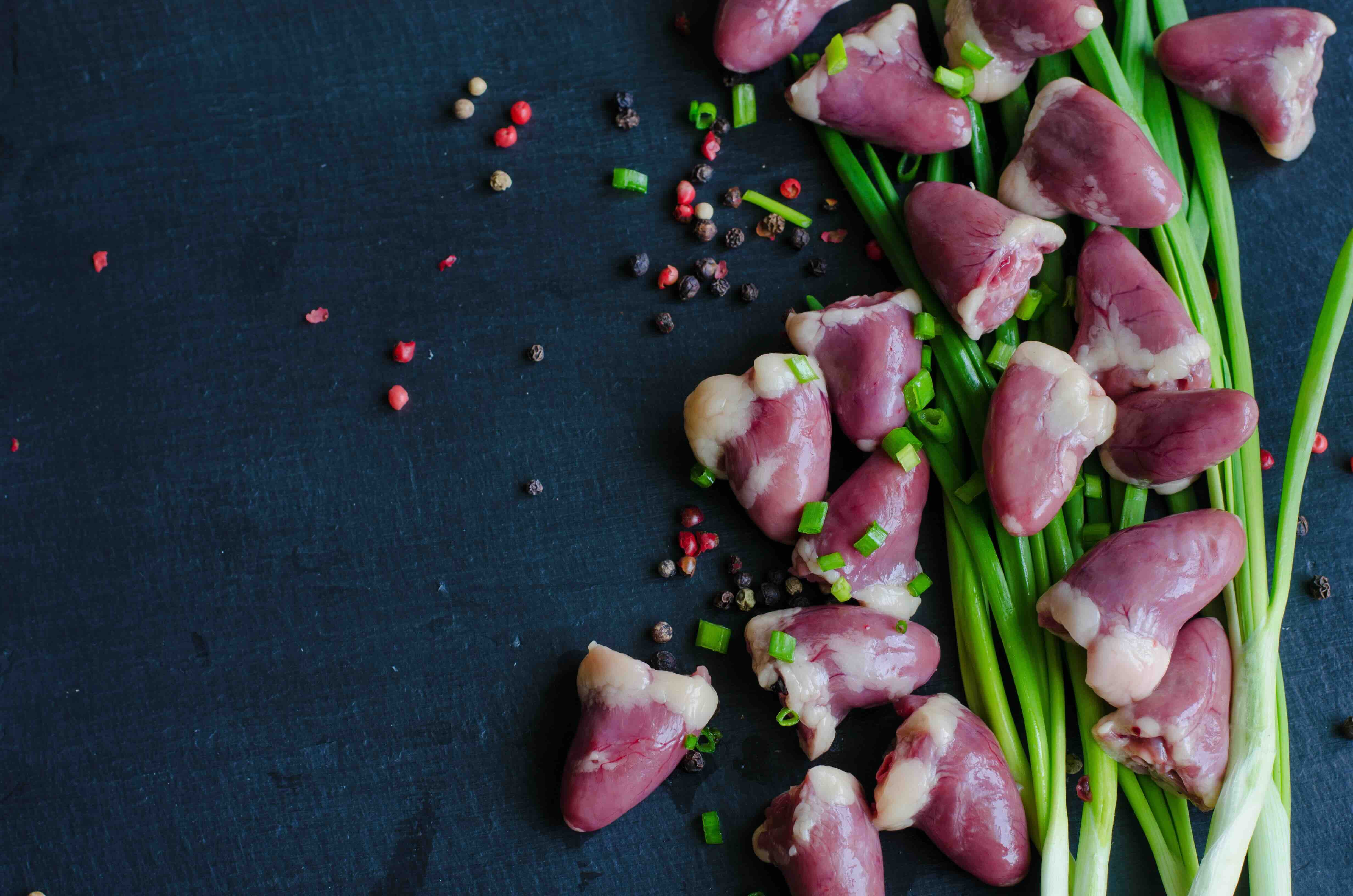 Pastured Chicken Hearts