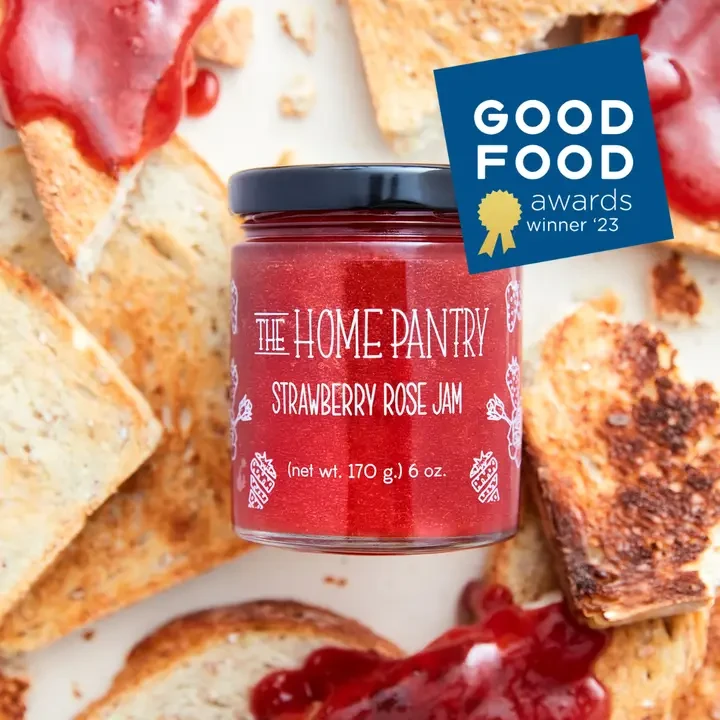 Strawberry Rose Jam - The Home Pantry