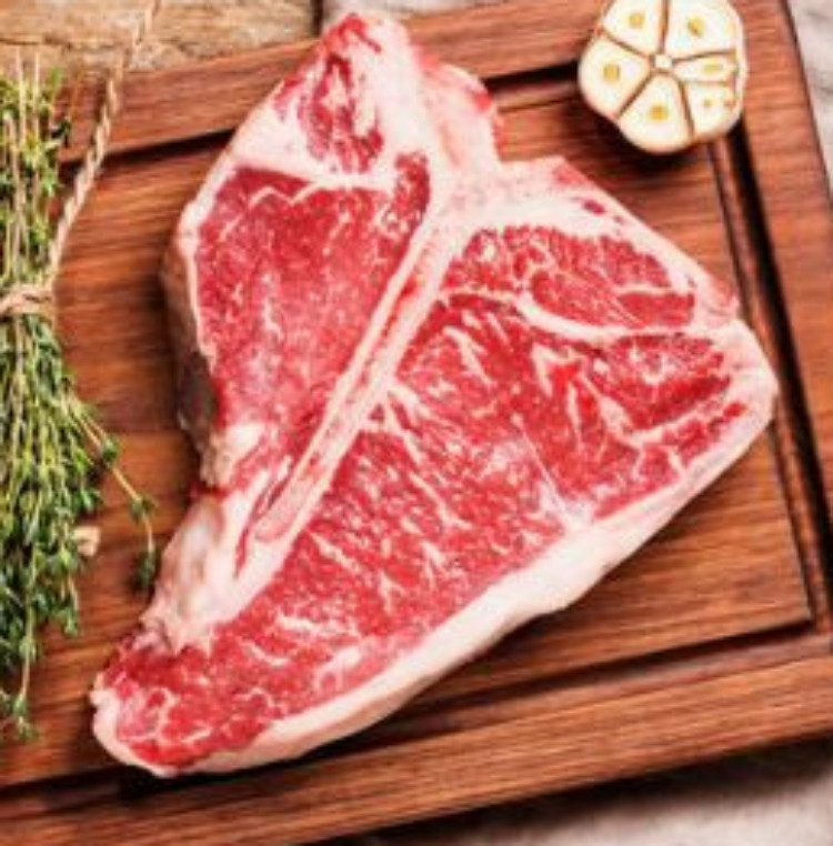 T-Bone Steak, vacuum packed, frozen / Стейк Тібоун, вакуум., заморожений