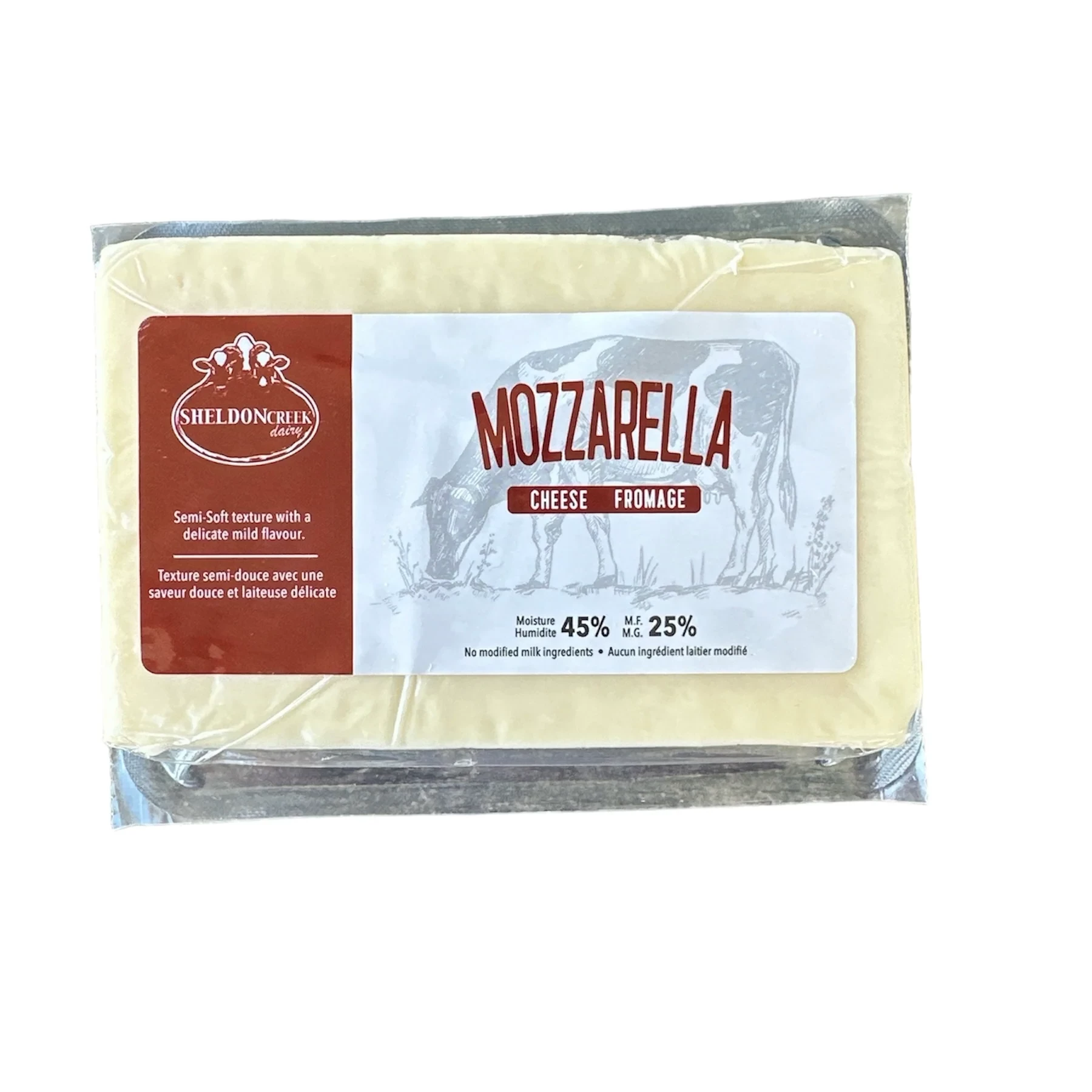 Dairy - Cheese Mozzarella - Pick up at Integrated Farms September 18 or 19