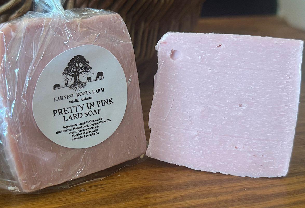 Lard Soap - Pretty in Pink