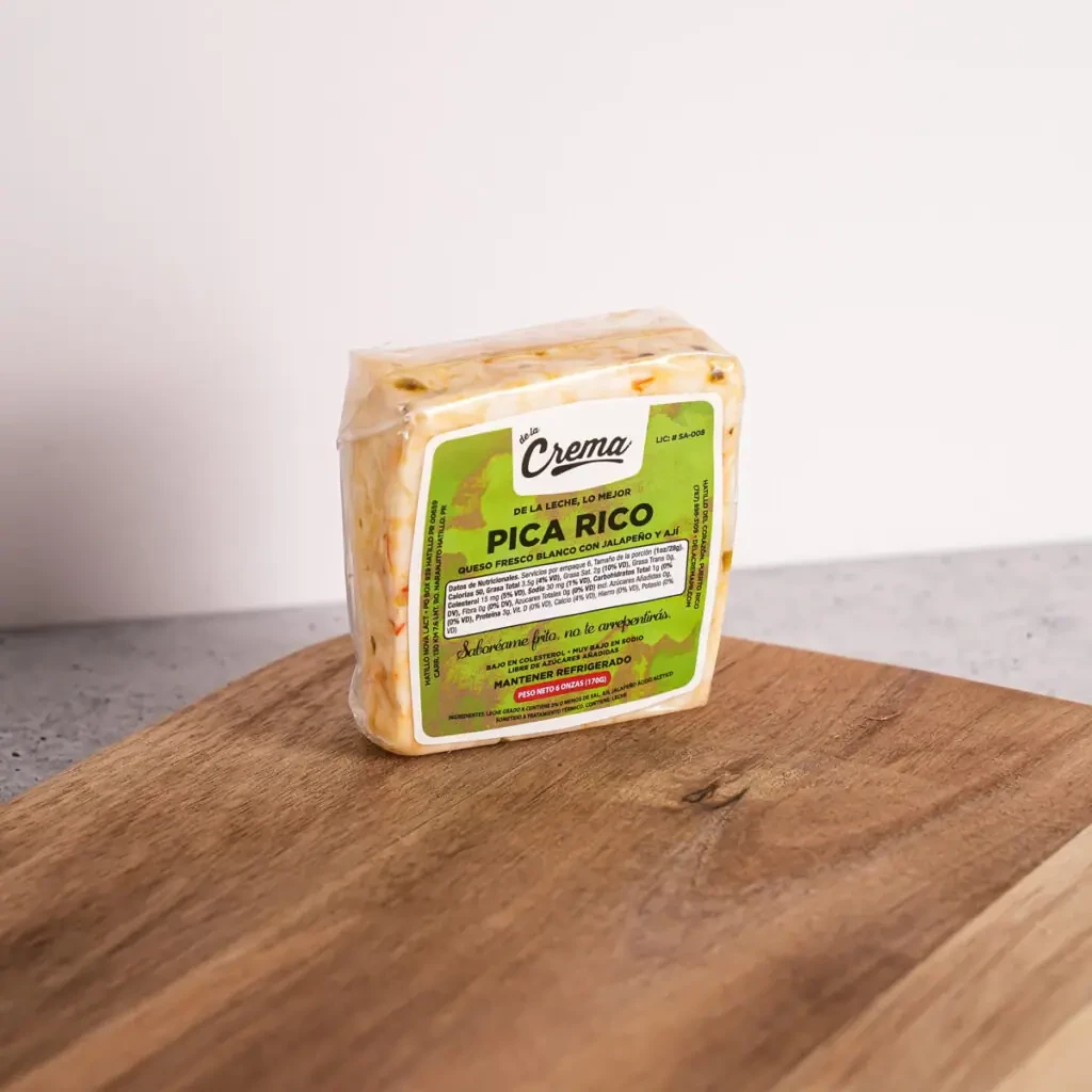 Queso Pica Rico - Jalapeño y aji