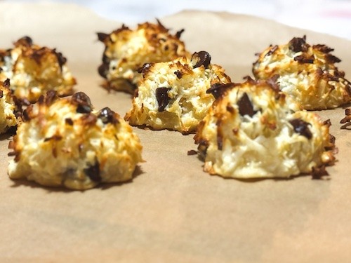 Macaroon, Chocolate Chip Coconut