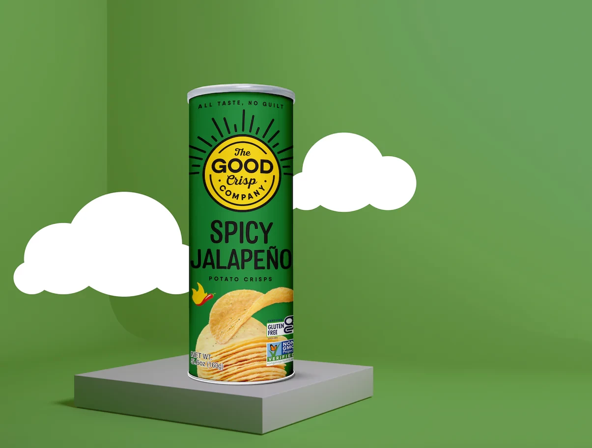 Potato Crisps | Spicy Jalapeno | The Good Crisp Company