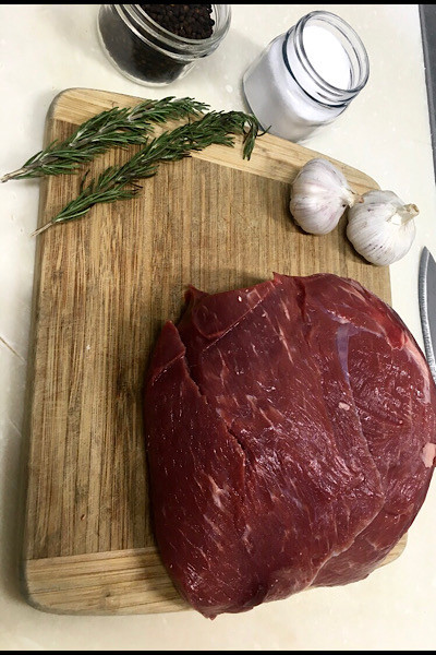 Beef Round Roast - 1.5 - 3 Lbs.  - Grass Fed/Grain Finished