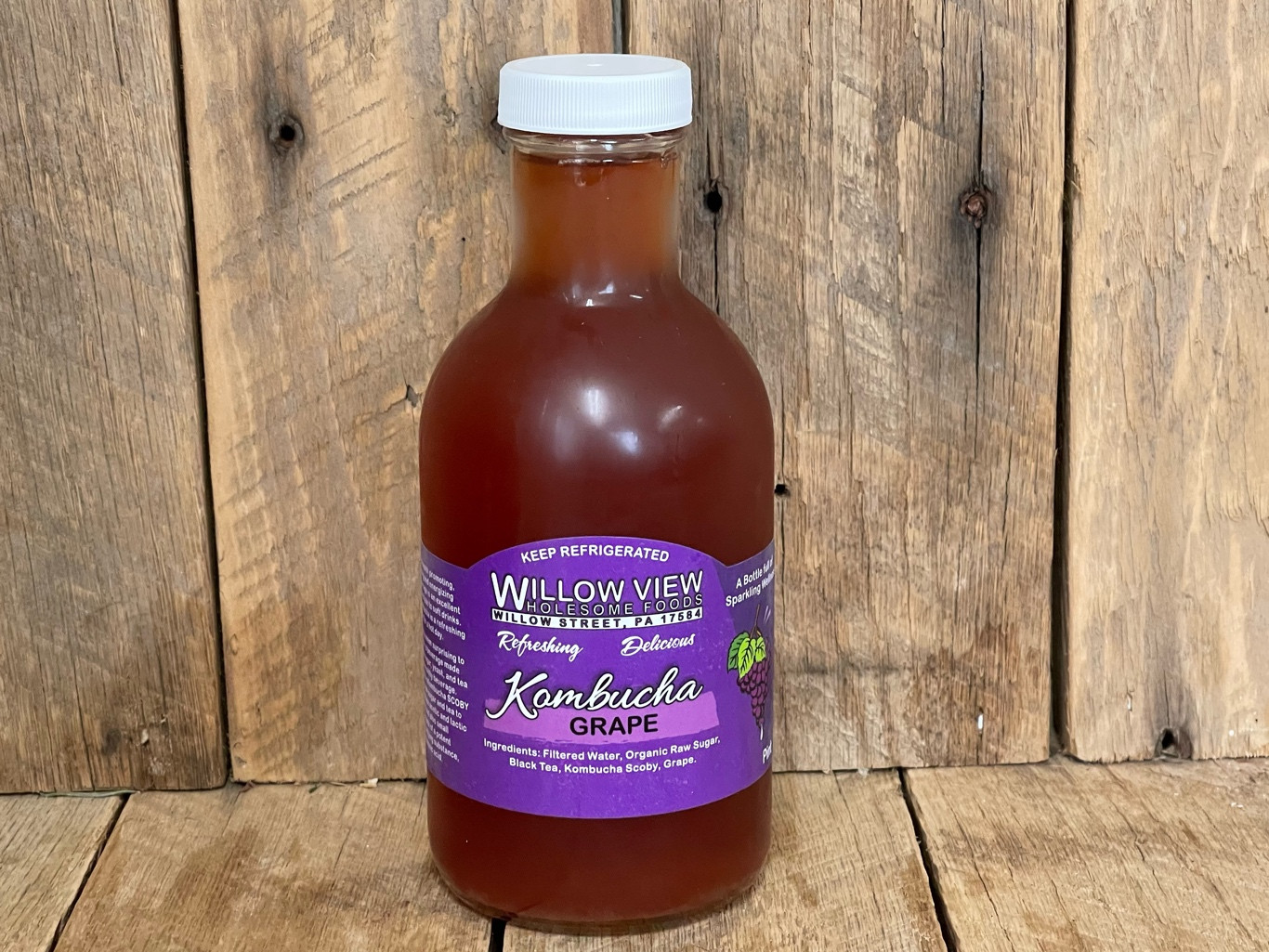Grape Kombucha