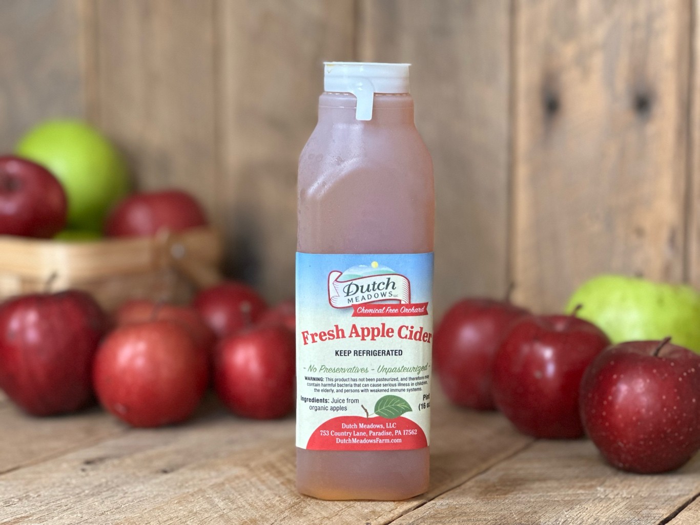 Pint Apple Cider (Unpasteurized)