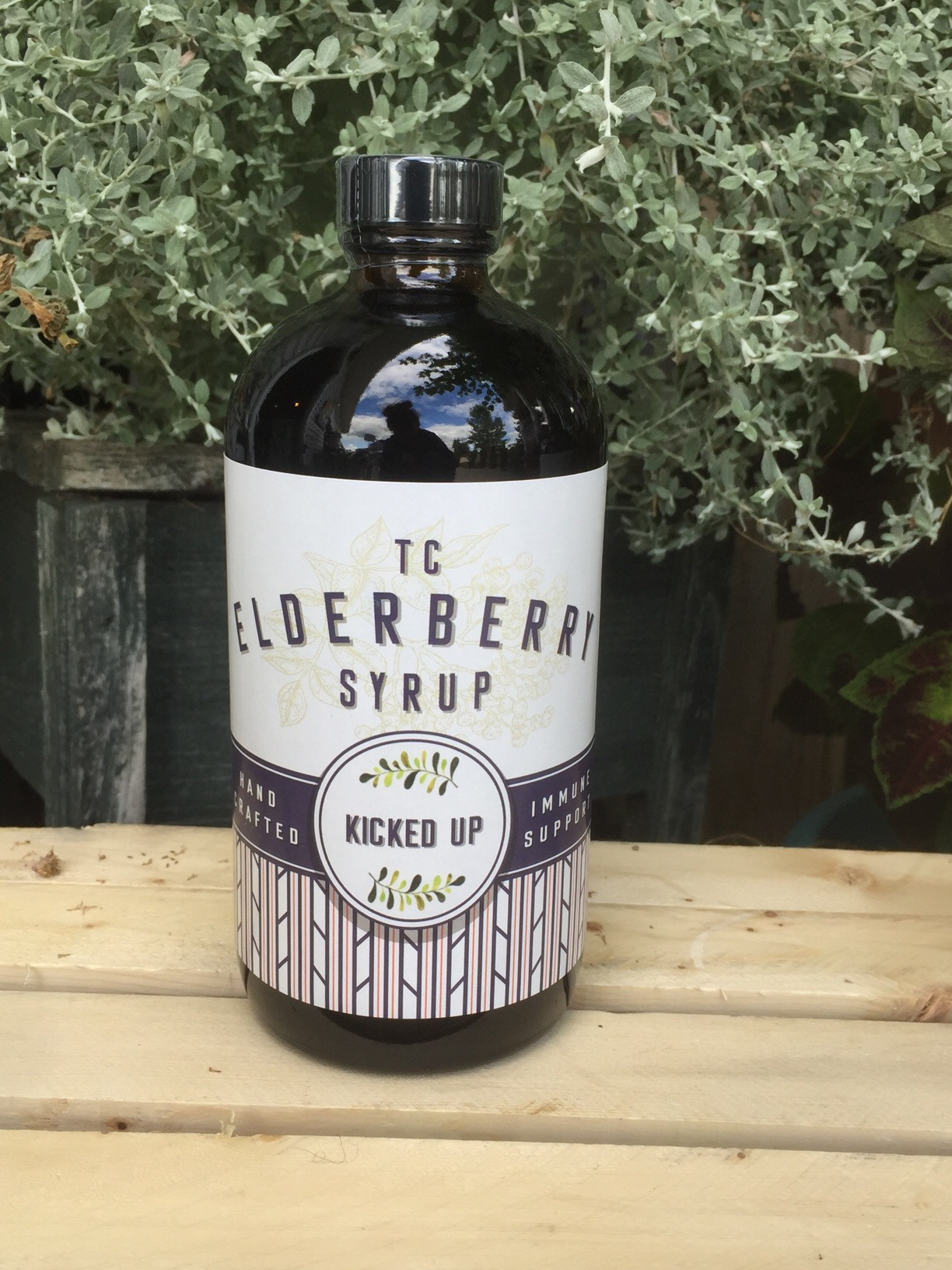 Organic Elderberry SYRUP Kicked up