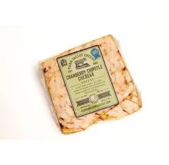 Cheddar - Chipotle Cranberry Cheddar Wedge (Carr Valley)