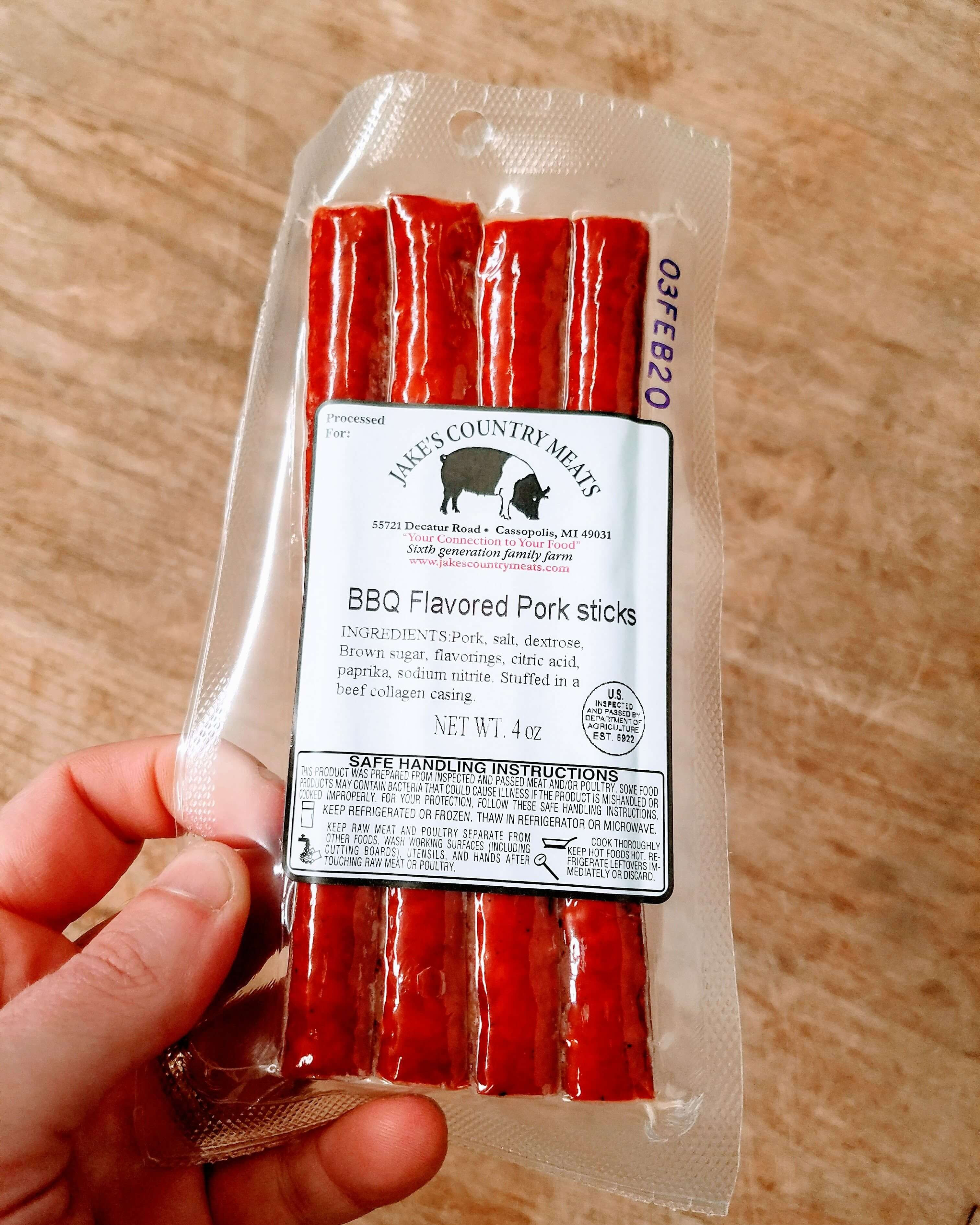 BBQ Pork Sticks