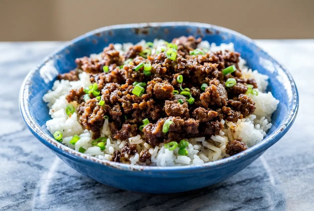 Asian Ground Beef/Pork
