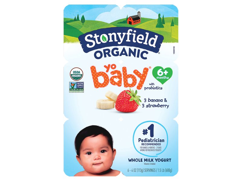 YO BABY YOG BAN STRWBR