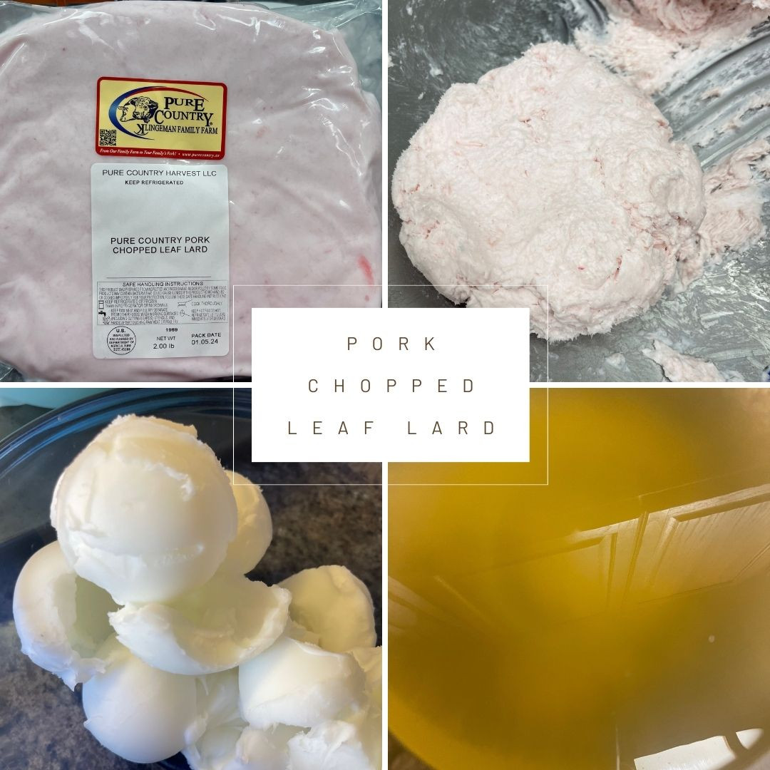 Pork- Chopped Leaf Lard