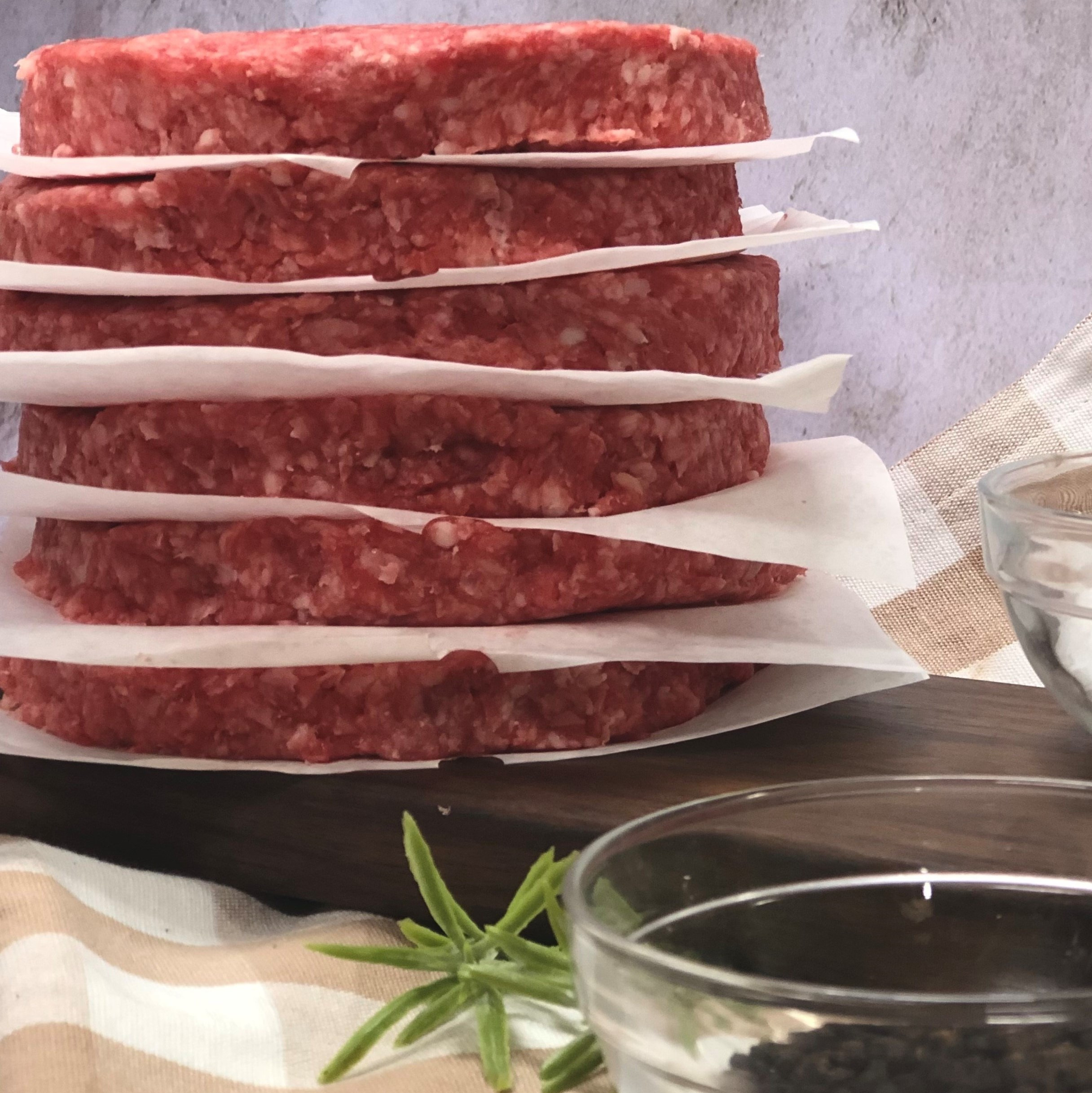 Prime Steak Burger Patties 1/2 lb